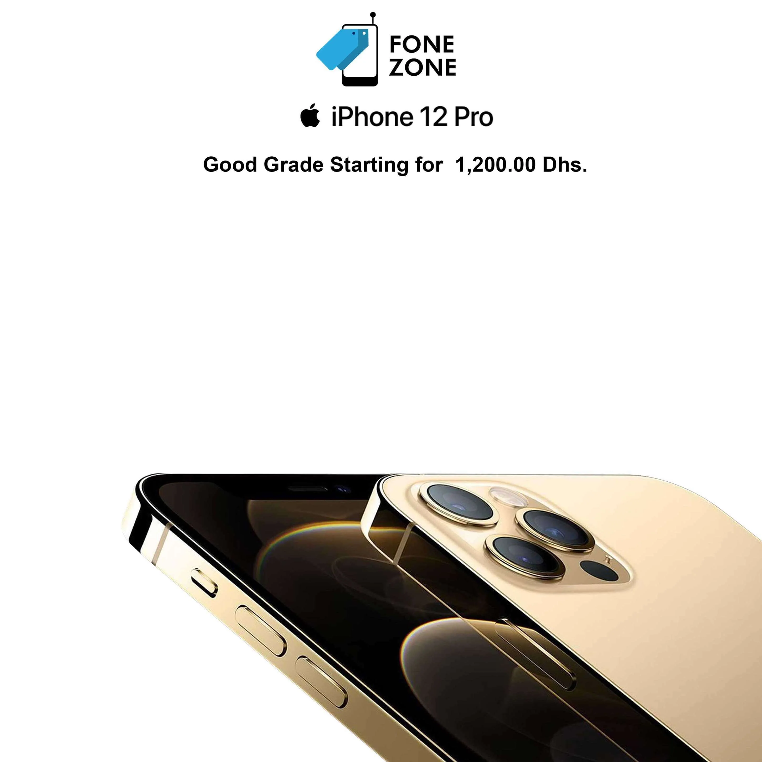 Apple iPhone 12 Pro 128GB Gold Good (Part Change Message) - Image 11