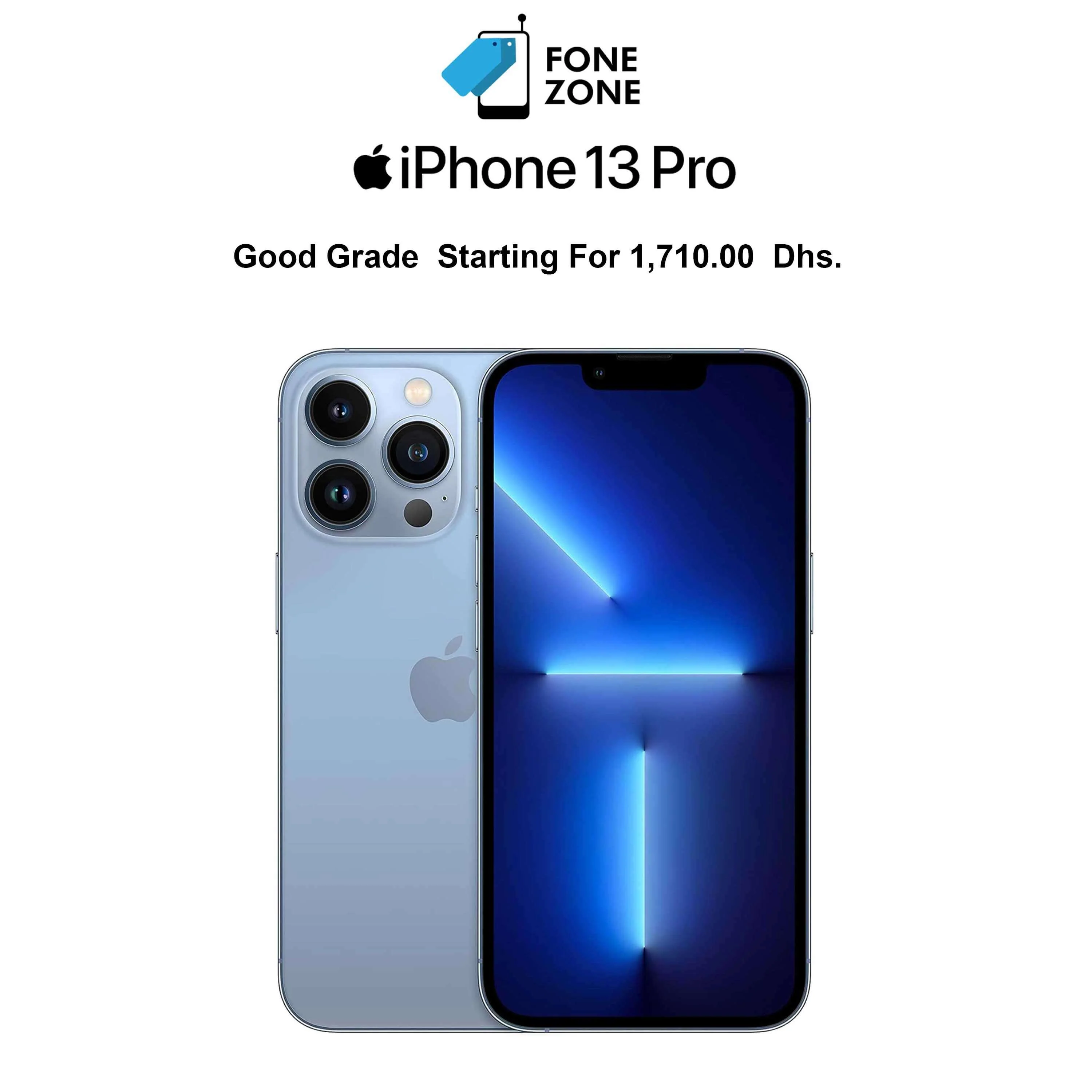 Apple iPhone 13 Pro 256GB Sierra Blue Good (Part Change Message) - Image 12