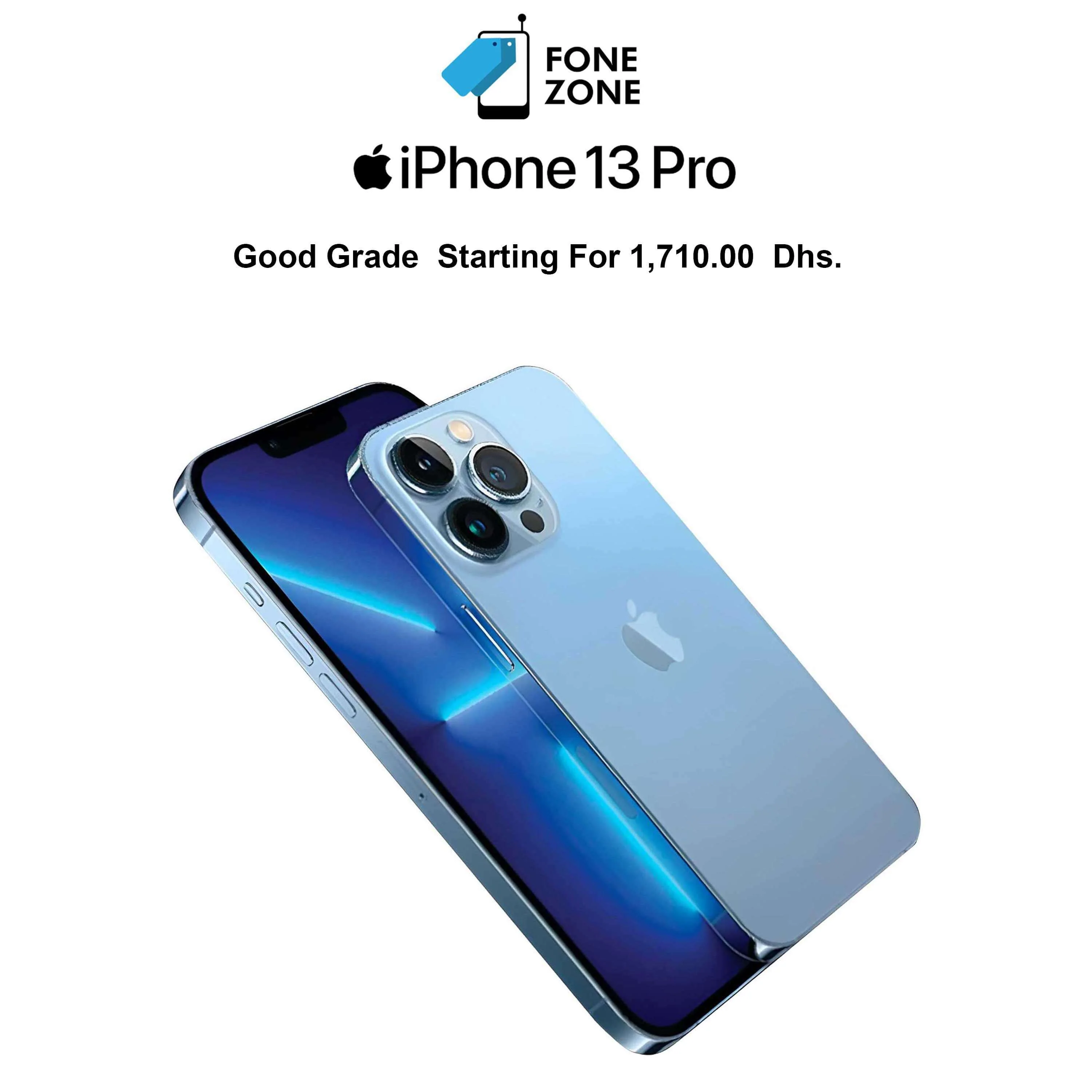 Apple iPhone 13 Pro 256GB Sierra Blue Good (Part Change Message) - Image 9