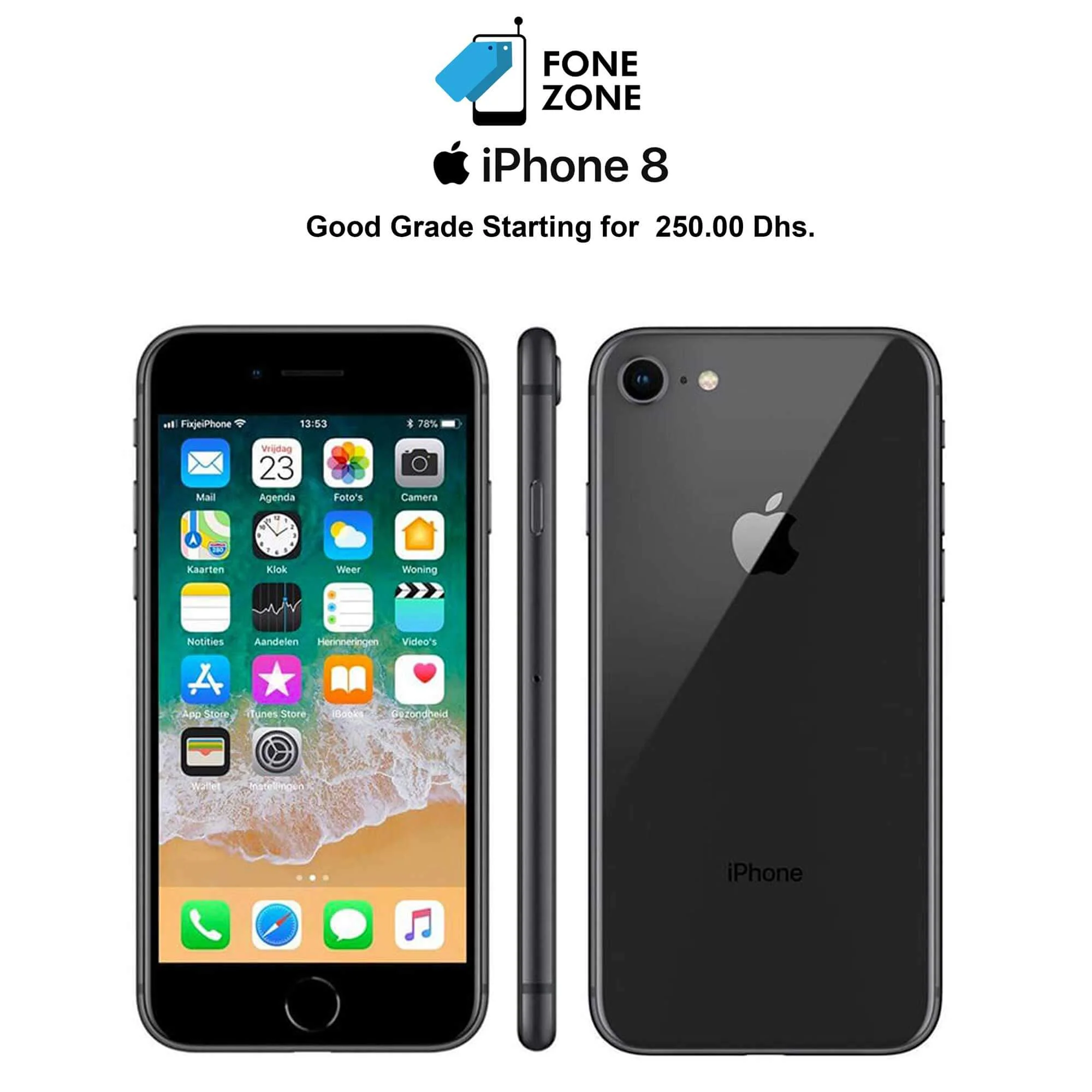 Apple iPhone 8 256GB Space Grey now Cash on delivery in saudi - Image 9